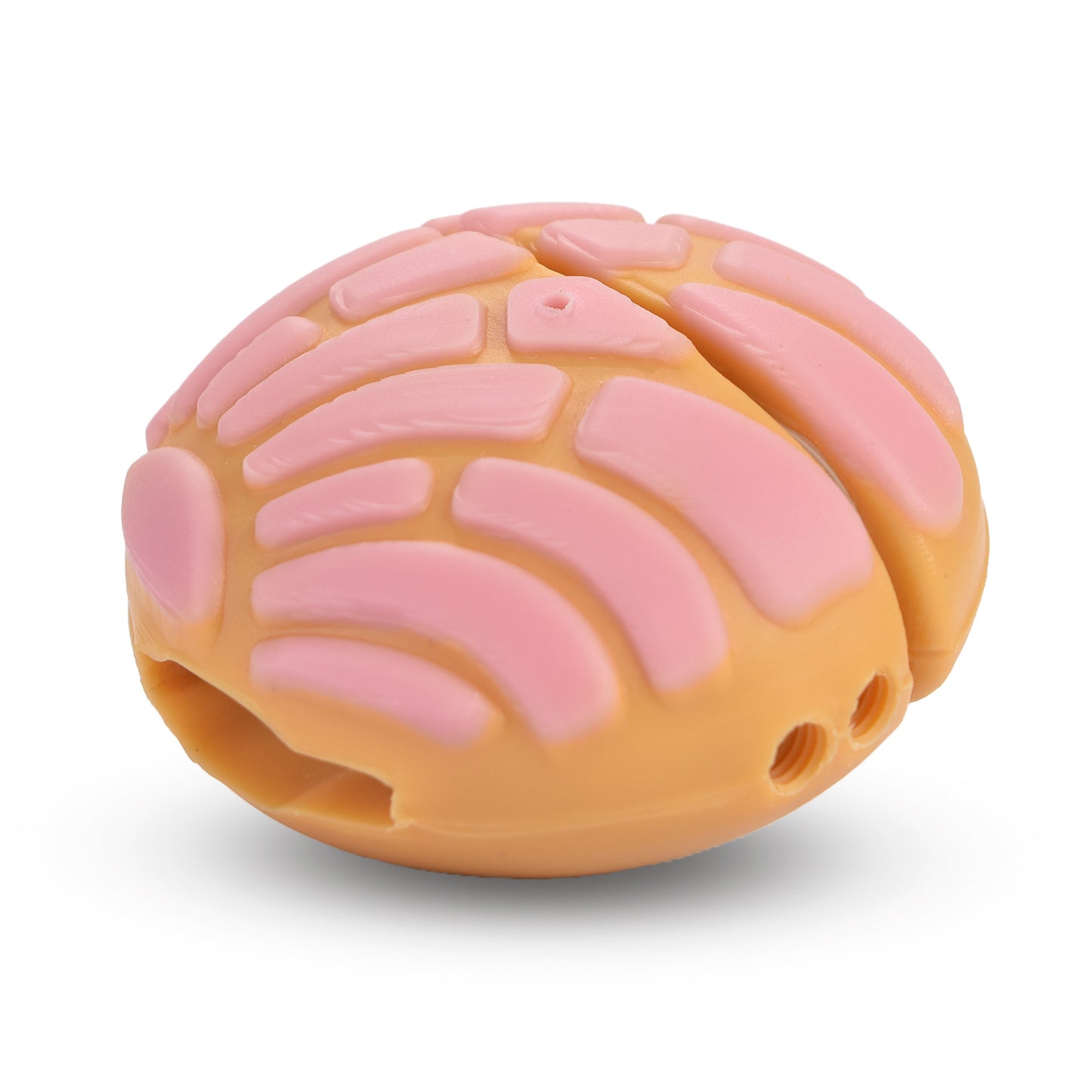 Funda Protectora para AirPods 4 – Diseño Concha de Pan Mexicano. Protección Antigolpes y Rayones, Imposible de Ignorar – Incluye Correa, Kit de Limpieza y Extractor PopDock (Fresa)